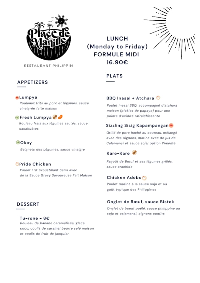 PDF Menu page 2