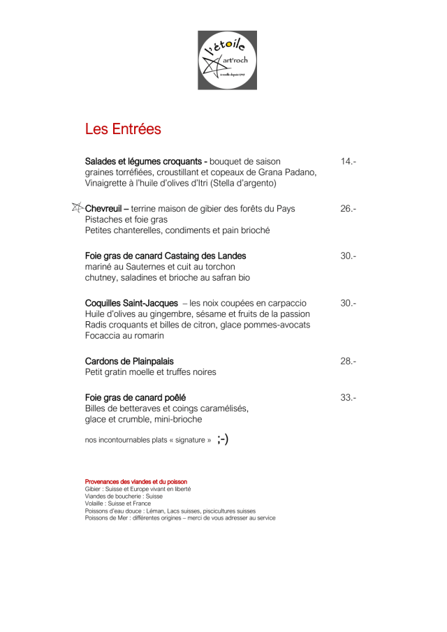 PDF Menu page 2