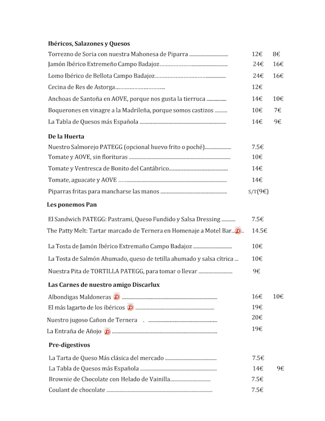 PDF Menu page 2