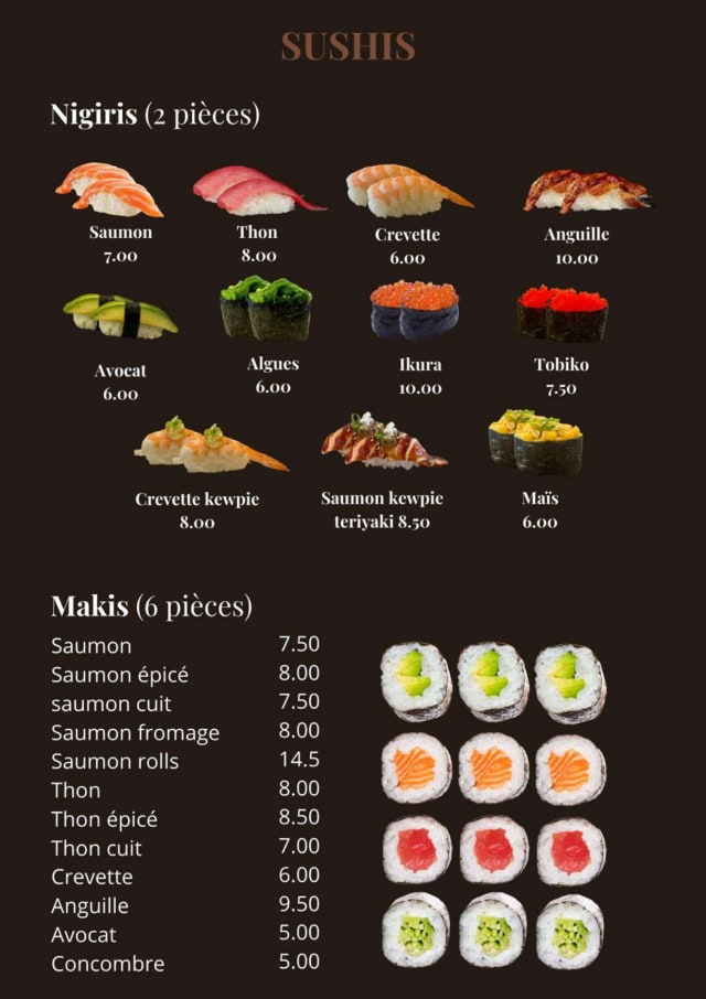 PDF Menu page 2