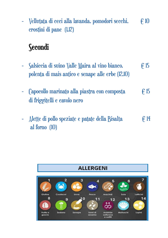 PDF Menu page 2