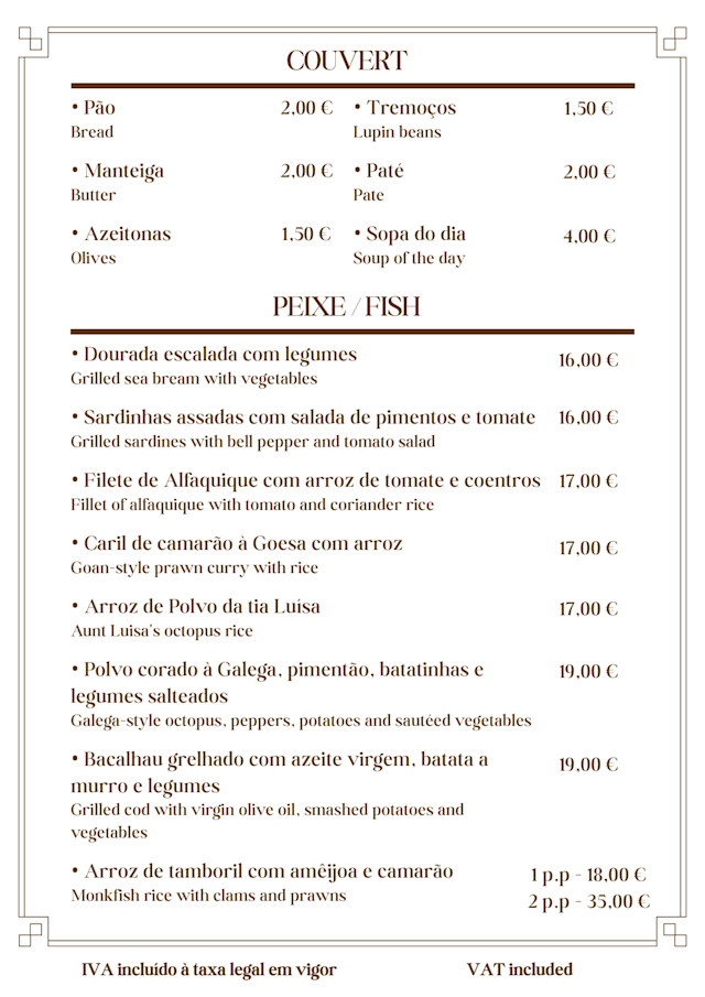 PDF Menu page 2