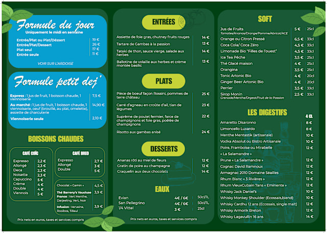 PDF Menu page 2