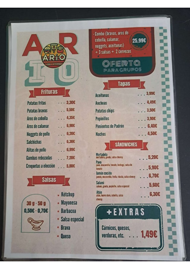 PDF Menu page 2