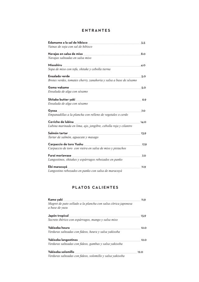 PDF Menu page 2
