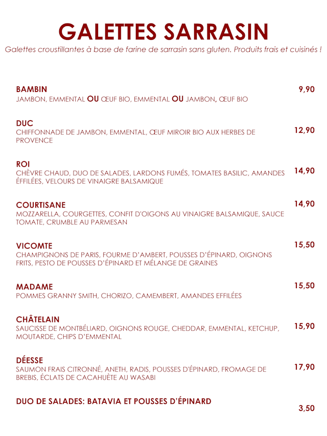 PDF Menu page 2