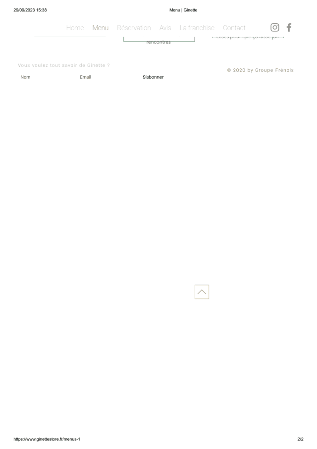 PDF Menu page 2