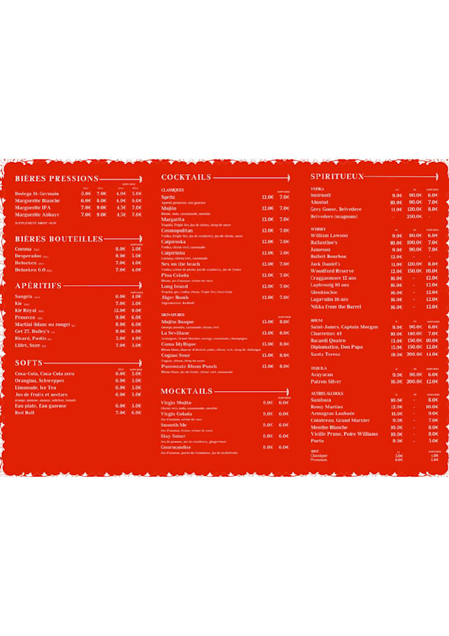 PDF Menu page 2
