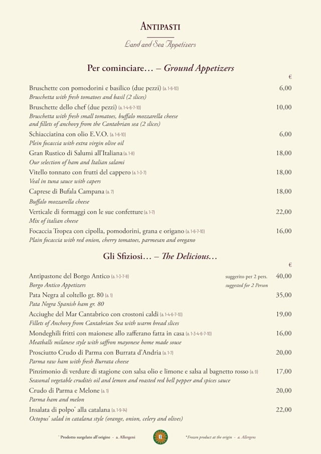 PDF Menu page 2