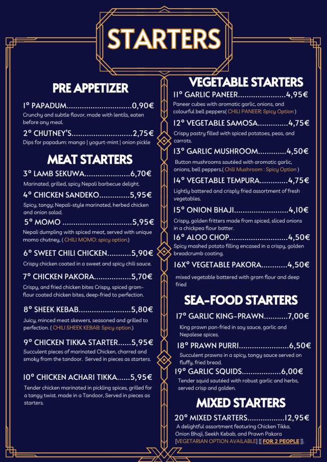 PDF Menu page 2