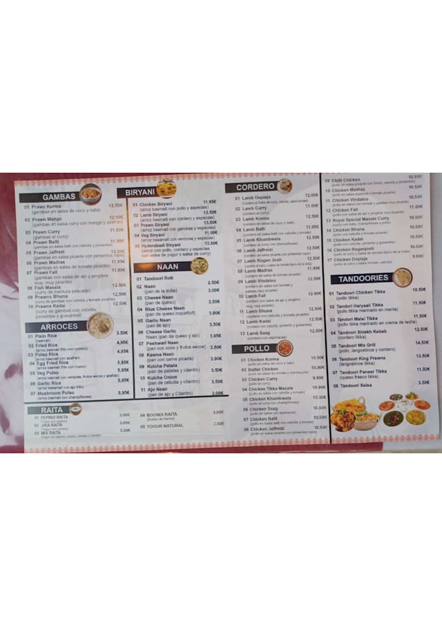 PDF Menu page 2