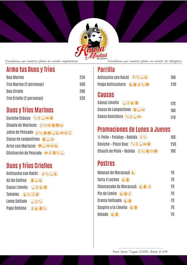 PDF Menu page 2