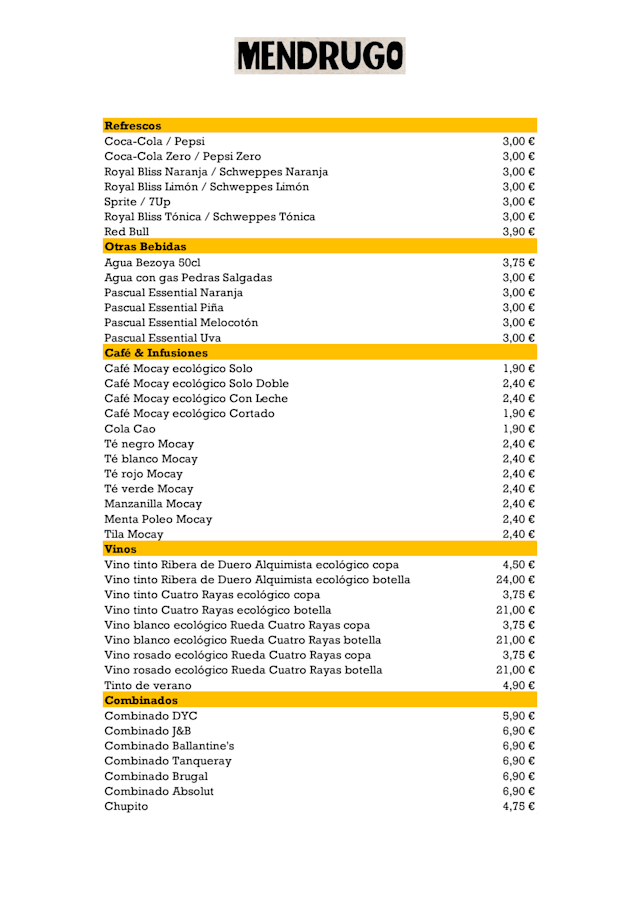 PDF Menu page 2
