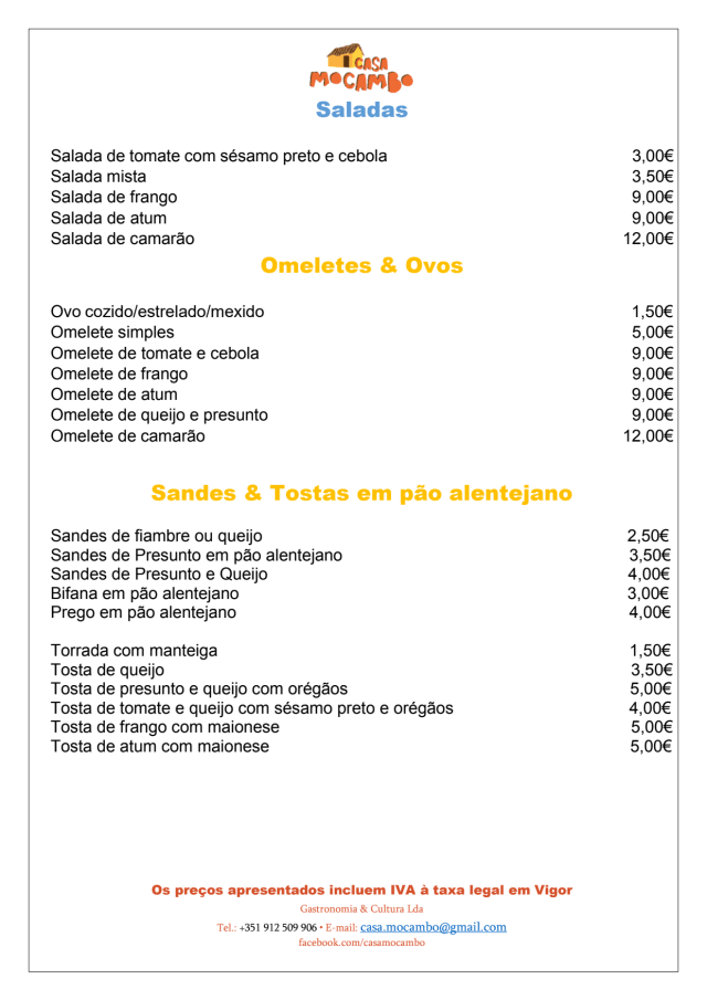 PDF Menu page 2