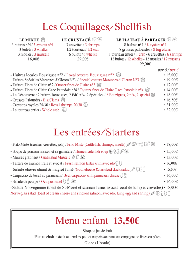 PDF Menu page 2