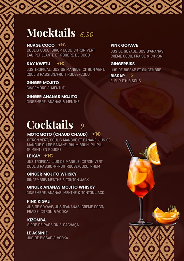PDF Menu page 2