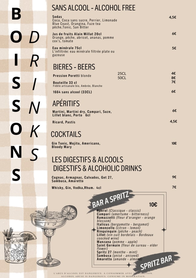 PDF Menu page 2