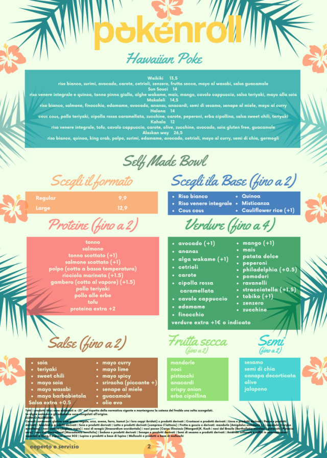 PDF Menu page 2