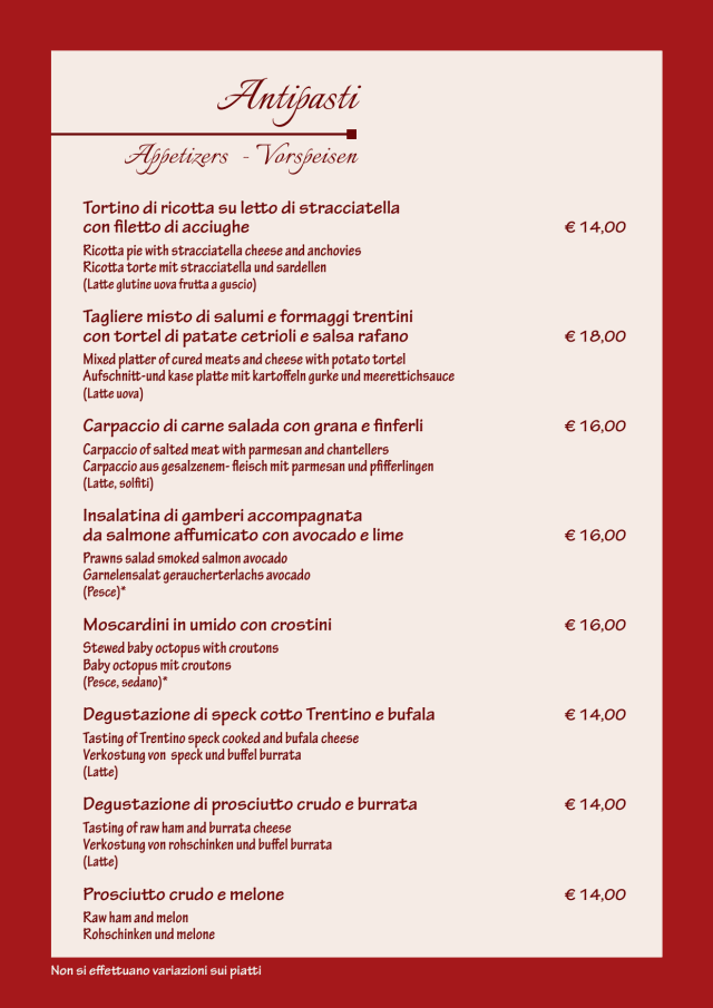 PDF Menu page 2