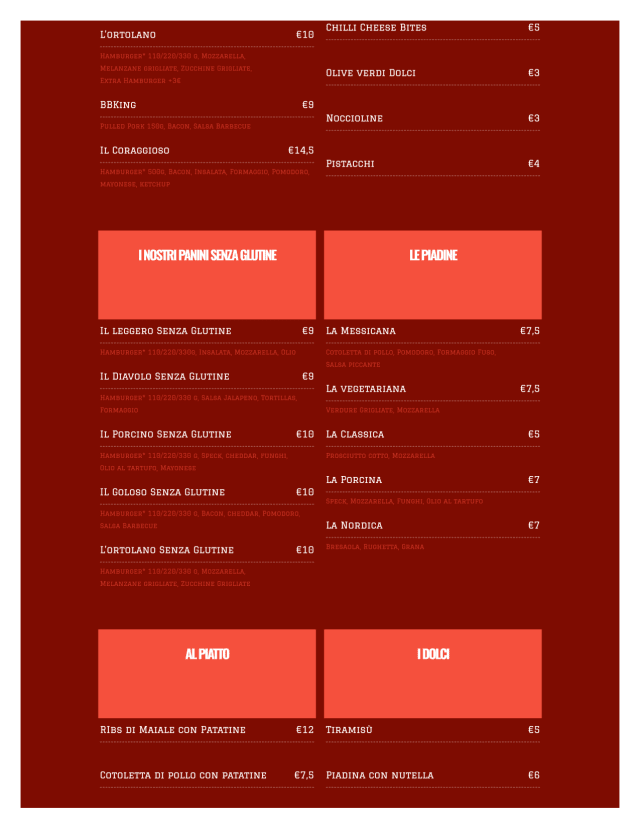 PDF Menu page 2