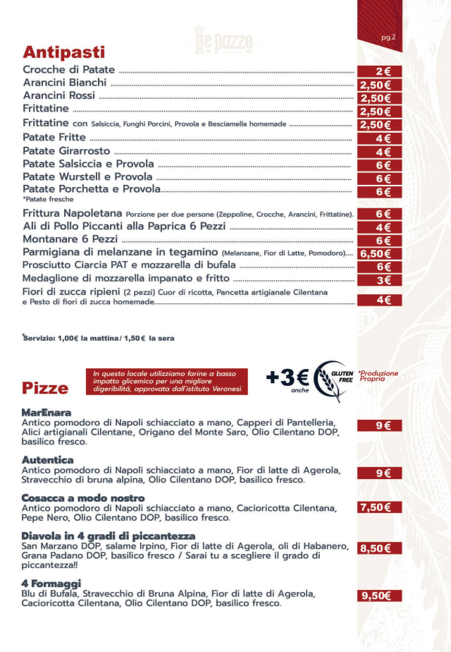 PDF Menu page 2