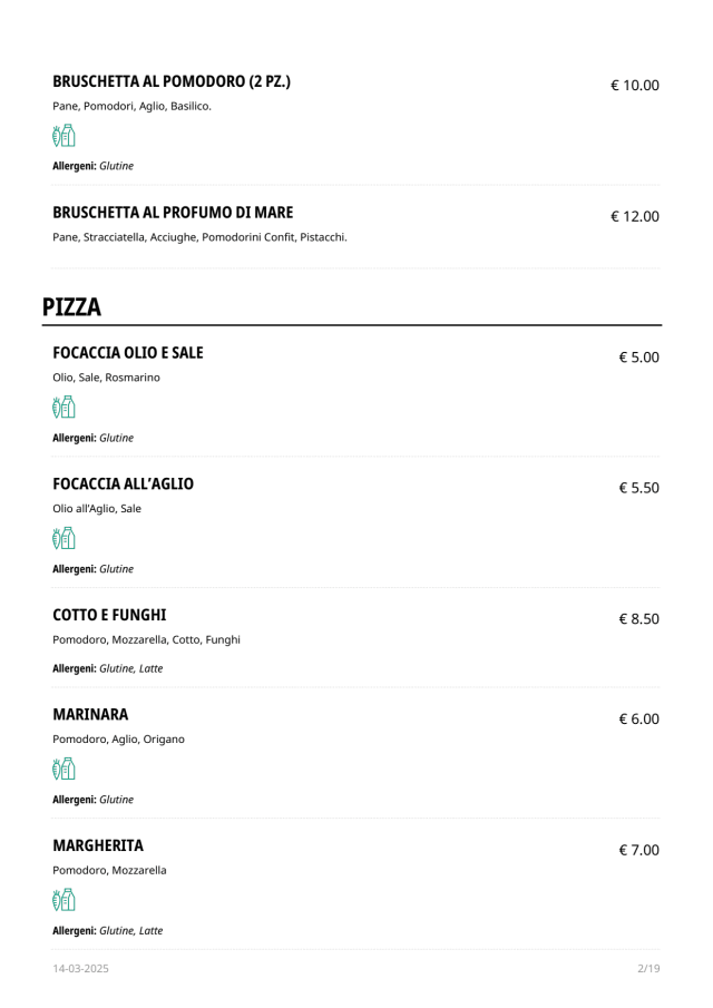 PDF Menu page 2