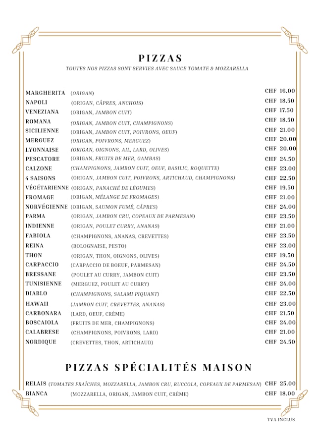 PDF Menu page 2