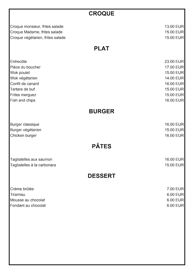 PDF Menu page 2