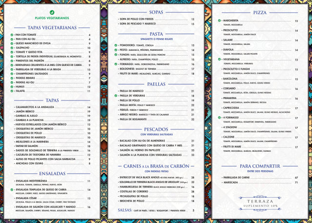 PDF Menu page 2