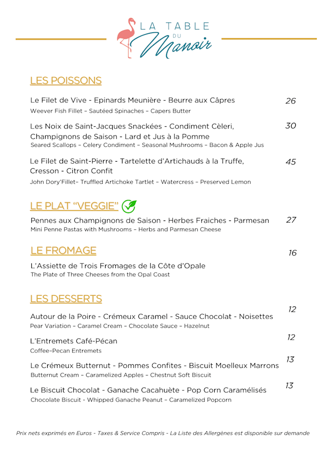 PDF Menu page 2