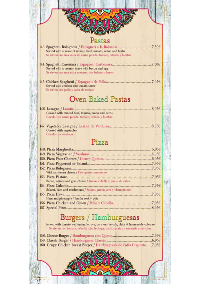PDF Menu page 2