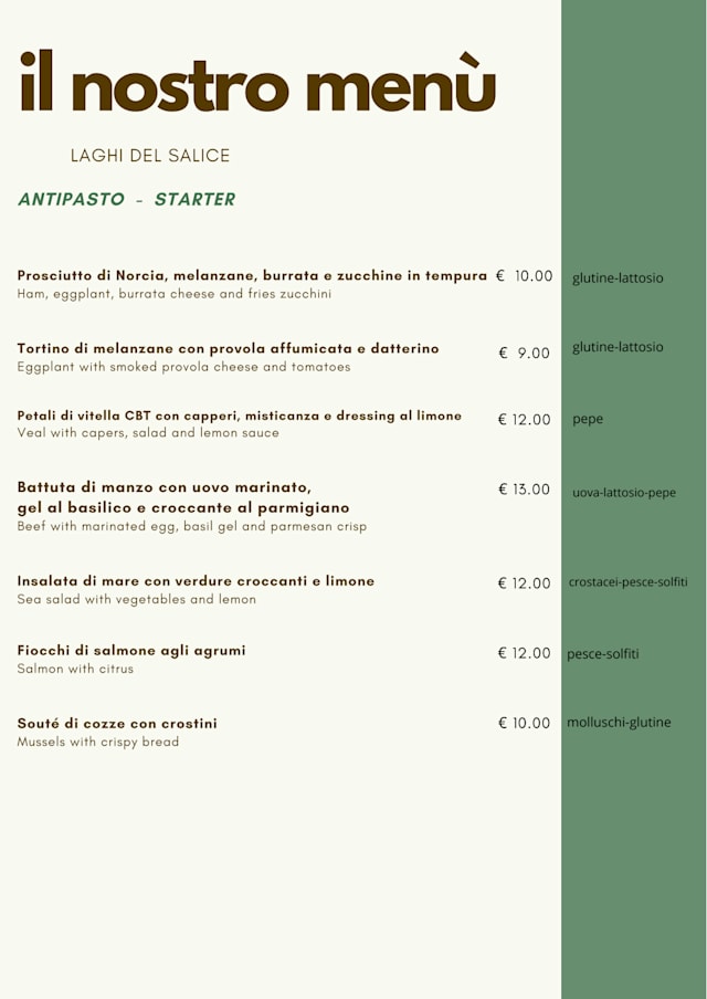 PDF Menu page 2