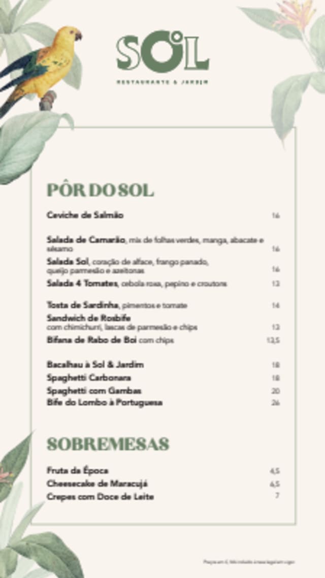 PDF Menu page 2