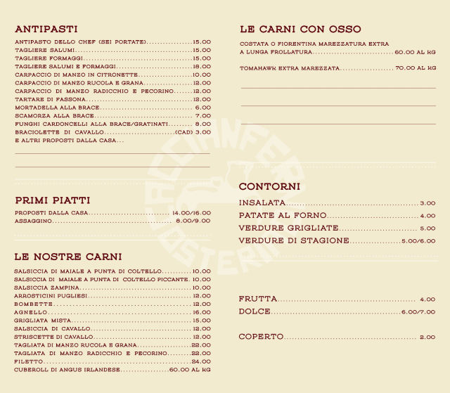 PDF Menu page 2