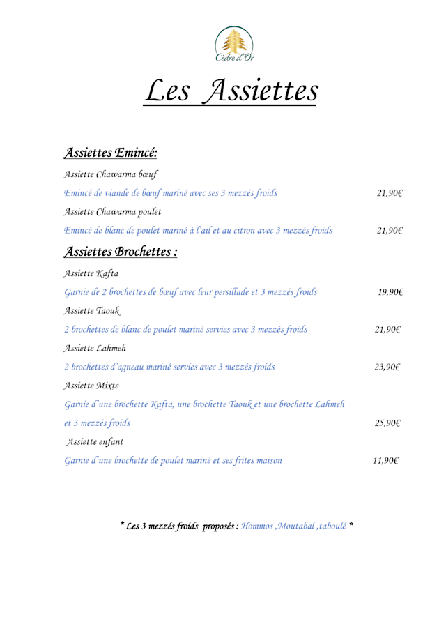 PDF Menu page 2