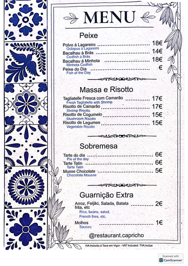PDF Menu page 2