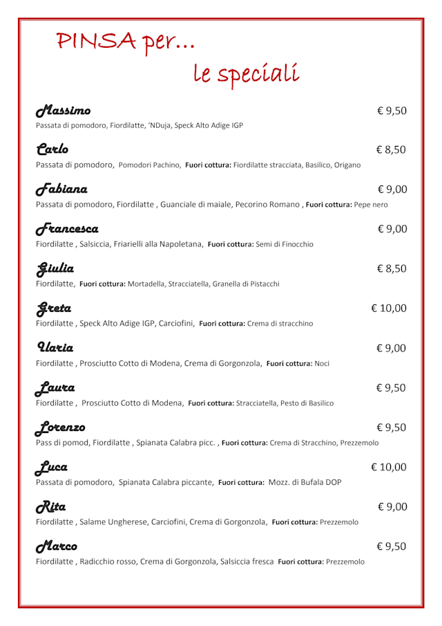 PDF Menu page 2