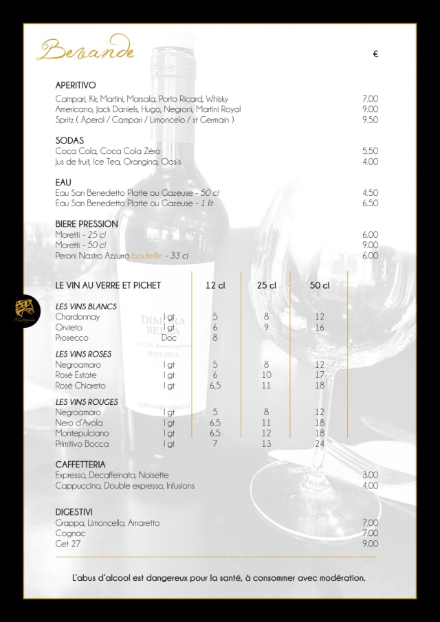 PDF Menu page 2