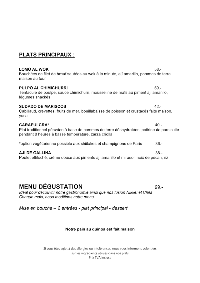 PDF Menu page 2