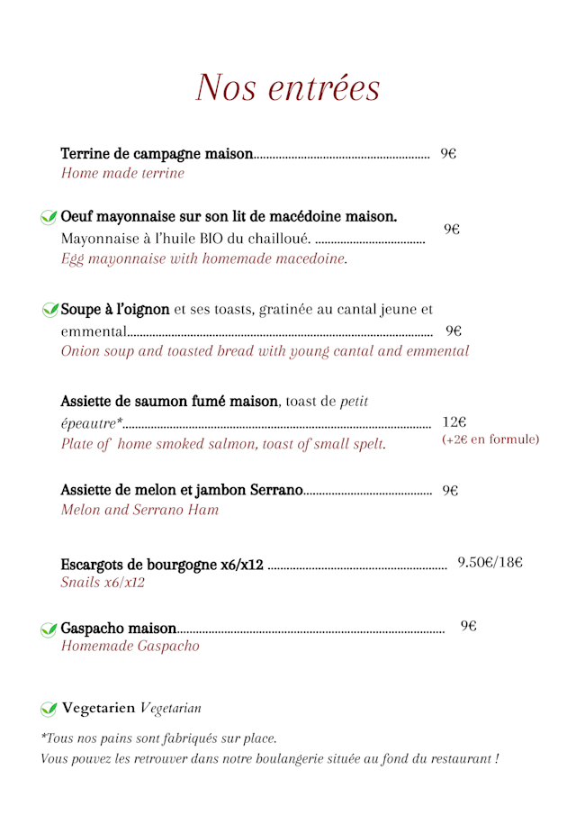 PDF Menu page 2