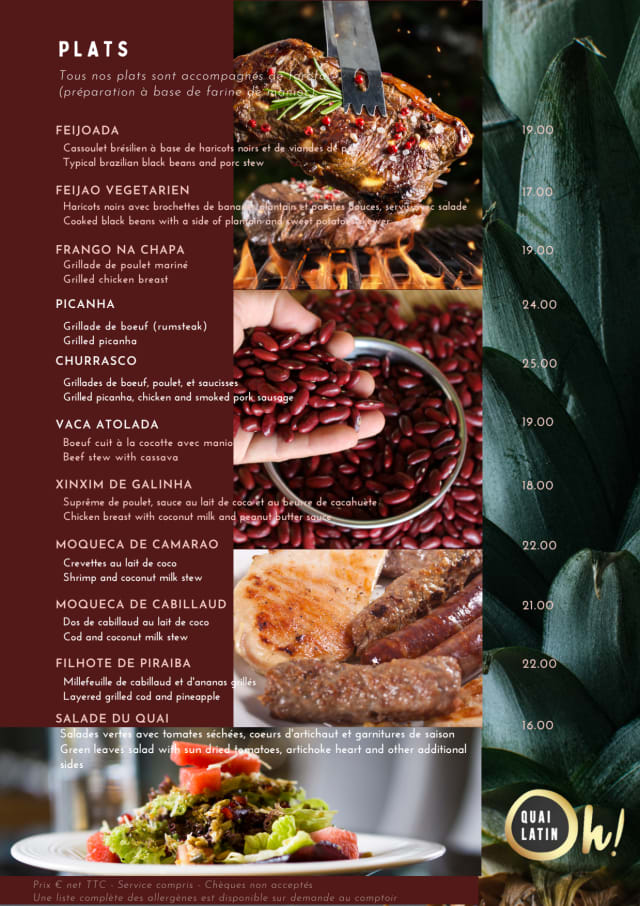 PDF Menu page 2