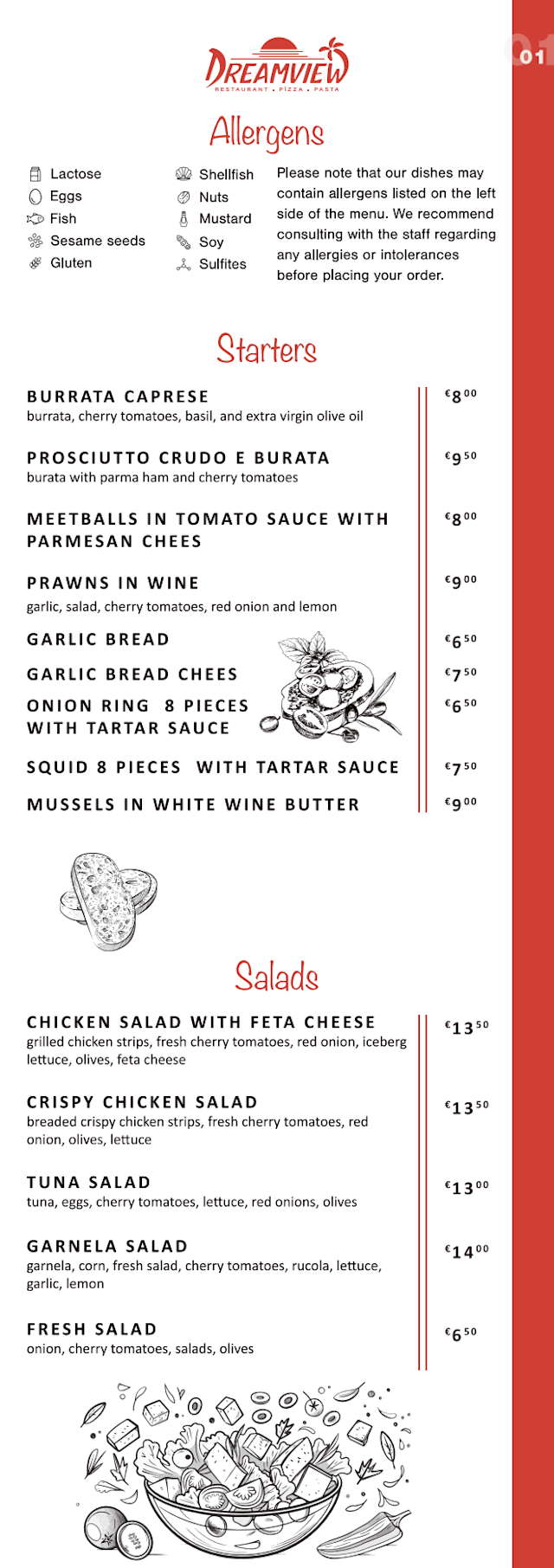 PDF Menu page 2