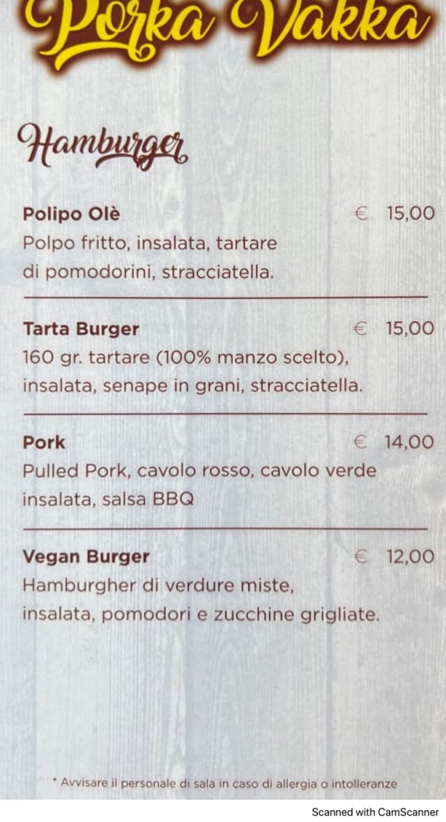 PDF Menu page 2