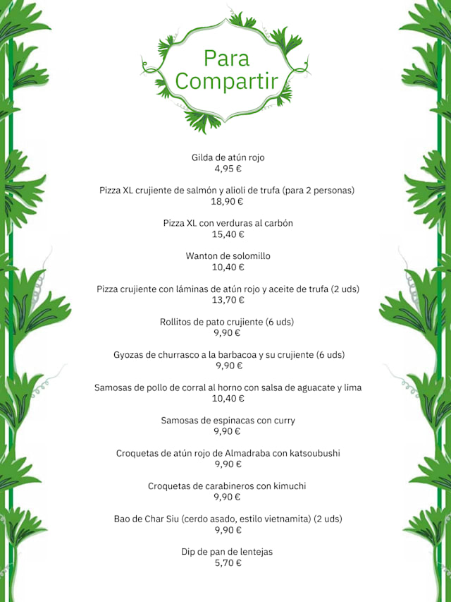 PDF Menu page 2