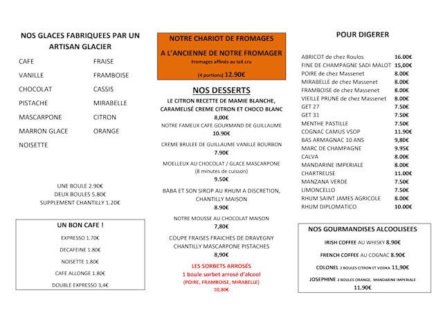 PDF Menu page 2