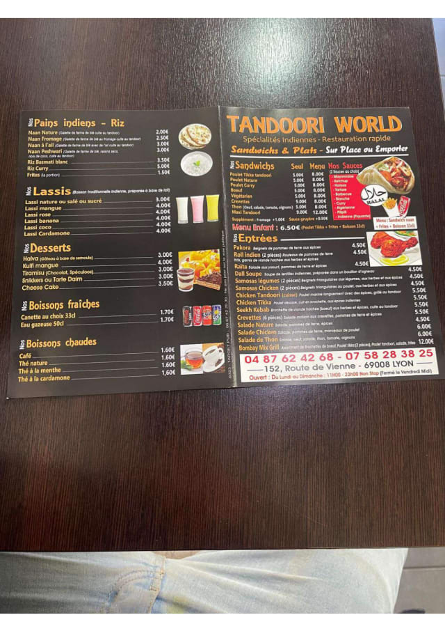 PDF Menu page 2