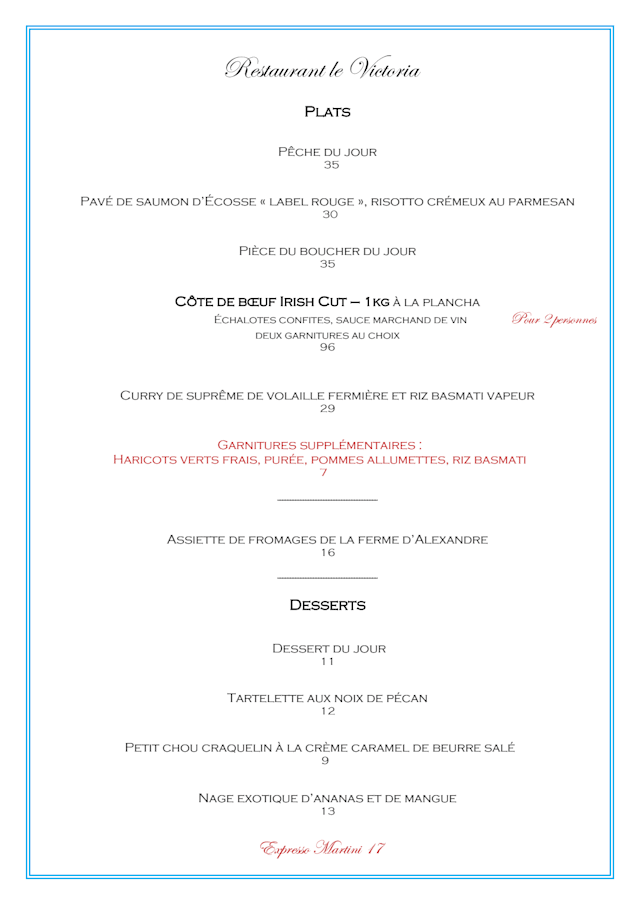 PDF Menu page 2