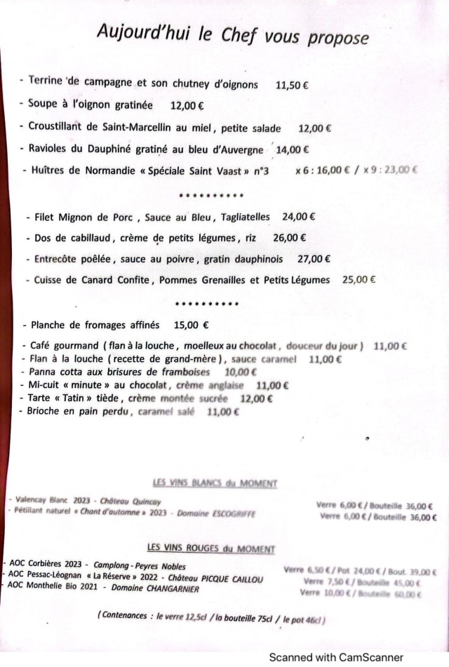 PDF Menu page 2