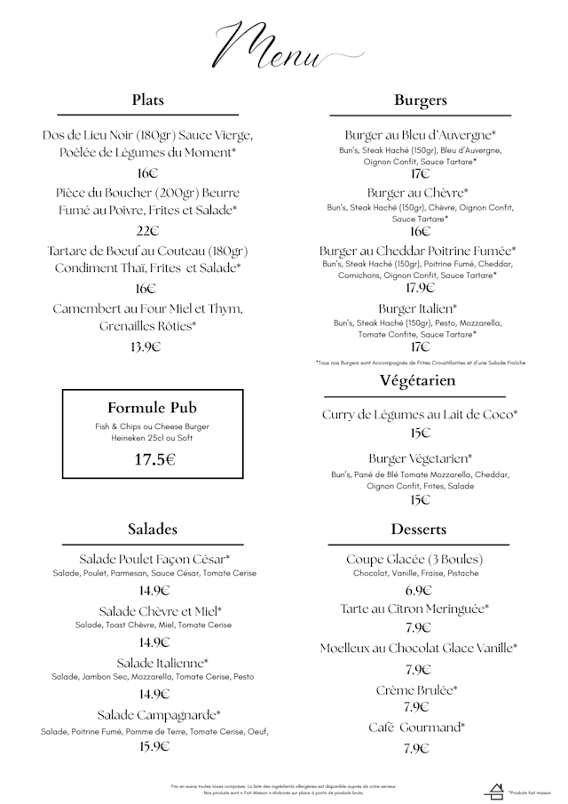 PDF Menu page 2