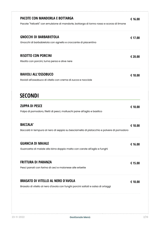 PDF Menu page 2